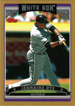2006 Topps - Gold #363 Jermaine Dye Front