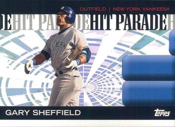 2006 Topps - Hit Parade #HR4 Gary Sheffield Front