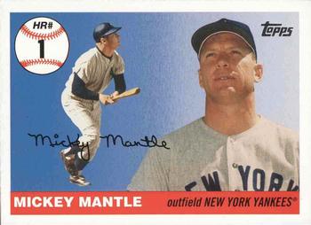 2006 Topps - Mickey Mantle Home Run History #MHR1 Mickey Mantle Front