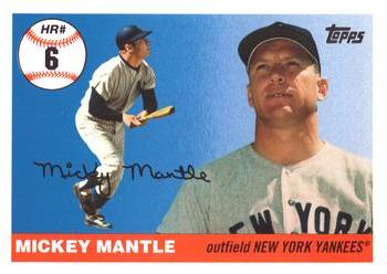 2006 Topps - Mickey Mantle Home Run History #MHR6 Mickey Mantle Front