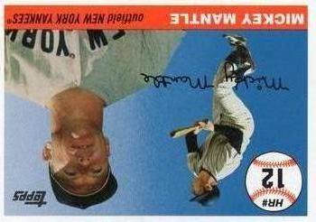 2006 Topps - Mickey Mantle Home Run History #MHR12 Mickey Mantle Front