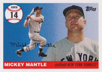 2006 Topps - Mickey Mantle Home Run History #MHR14 Mickey Mantle Front