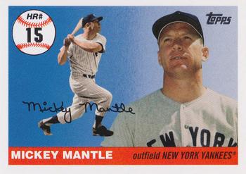 2006 Topps - Mickey Mantle Home Run History #MHR15 Mickey Mantle Front