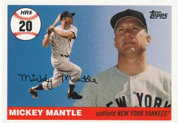 2006 Topps - Mickey Mantle Home Run History #MHR20 Mickey Mantle Front