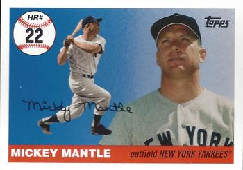 2006 Topps - Mickey Mantle Home Run History #MHR22 Mickey Mantle Front