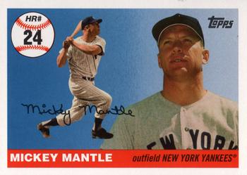 2006 Topps - Mickey Mantle Home Run History #MHR24 Mickey Mantle Front