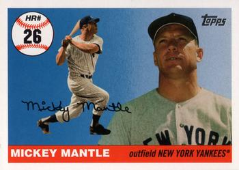2006 Topps - Mickey Mantle Home Run History #MHR26 Mickey Mantle Front