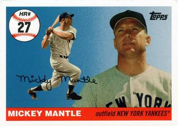 2006 Topps - Mickey Mantle Home Run History #MHR27 Mickey Mantle Front