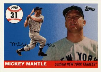 2006 Topps - Mickey Mantle Home Run History #MHR31 Mickey Mantle Front