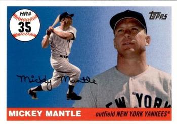 2006 Topps - Mickey Mantle Home Run History #MHR35 Mickey Mantle Front
