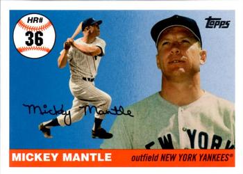 2006 Topps - Mickey Mantle Home Run History #MHR36 Mickey Mantle Front