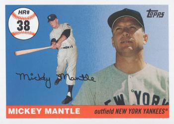 2006 Topps - Mickey Mantle Home Run History #MHR38 Mickey Mantle Front