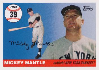 2006 Topps - Mickey Mantle Home Run History #MHR39 Mickey Mantle Front