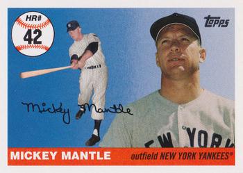 2006 Topps - Mickey Mantle Home Run History #MHR42 Mickey Mantle Front