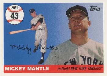2006 Topps - Mickey Mantle Home Run History #MHR43 Mickey Mantle Front