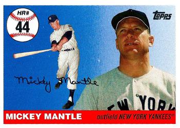 2006 Topps - Mickey Mantle Home Run History #MHR44 Mickey Mantle Front
