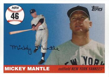 2006 Topps - Mickey Mantle Home Run History #MHR46 Mickey Mantle Front