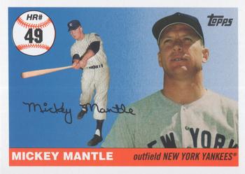 2006 Topps - Mickey Mantle Home Run History #MHR49 Mickey Mantle Front