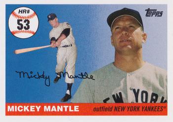 2006 Topps - Mickey Mantle Home Run History #MHR53 Mickey Mantle Front