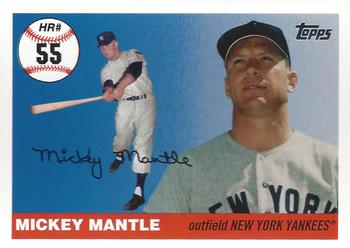 2006 Topps - Mickey Mantle Home Run History #MHR55 Mickey Mantle Front