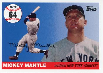 2006 Topps - Mickey Mantle Home Run History #MHR64 Mickey Mantle Front