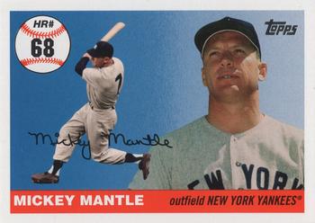 2006 Topps - Mickey Mantle Home Run History #MHR68 Mickey Mantle Front