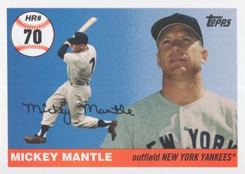 2006 Topps - Mickey Mantle Home Run History #MHR70 Mickey Mantle Front