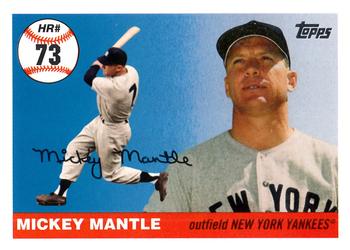 2006 Topps - Mickey Mantle Home Run History #MHR73 Mickey Mantle Front