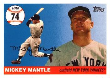 2006 Topps - Mickey Mantle Home Run History #MHR74 Mickey Mantle Front