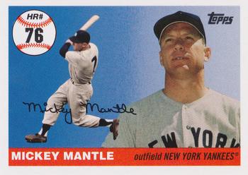 2006 Topps - Mickey Mantle Home Run History #MHR76 Mickey Mantle Front