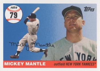 2006 Topps - Mickey Mantle Home Run History #MHR79 Mickey Mantle Front