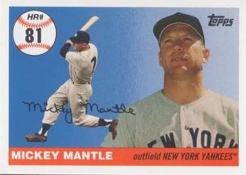 2006 Topps - Mickey Mantle Home Run History #MHR81 Mickey Mantle Front