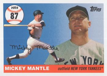 2006 Topps - Mickey Mantle Home Run History #MHR87 Mickey Mantle Front