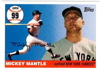 2006 Topps - Mickey Mantle Home Run History #MHR99 Mickey Mantle Front