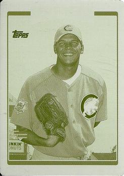 2006 Topps - Printing Plates Yellow #319 Rich Hill Front