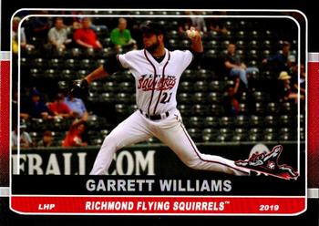 2019 Grandstand Richmond Flying Squirrels #NNO Garrett Williams Front
