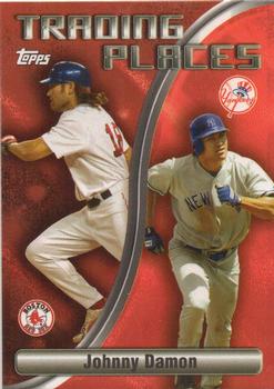 2006 Topps - Trading Places #TP-JD Johnny Damon Front