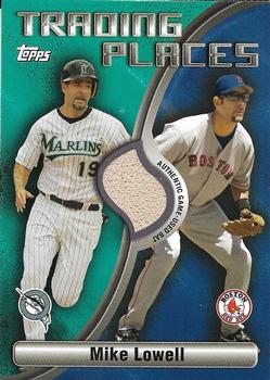 2006 Topps - Trading Places Relics #TPR-ML Mike Lowell Front