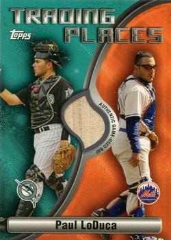2006 Topps - Trading Places Relics #TPR-PL Paul Lo Duca Front