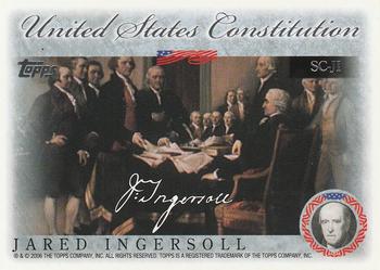 2006 Topps - United States Constitution #SC-JI Jared Ingersoll Front