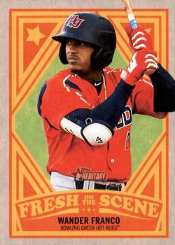 2019 Topps Heritage Minor League - Fresh on the Scene #FOS-1 Wander Franco Front