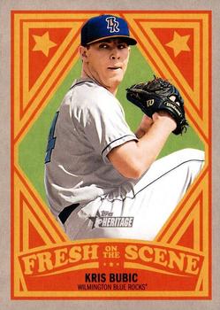 2019 Topps Heritage Minor League - Fresh on the Scene #FOS-8 Kris Bubic Front