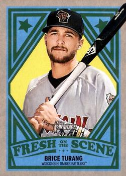 2019 Topps Heritage Minor League - Fresh on the Scene #FOS-11 Brice Turang Front