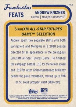 2019 Topps Heritage Minor League - Fantastic Feats #FF-8 Andrew Knizner Back