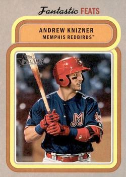 2019 Topps Heritage Minor League - Fantastic Feats #FF-8 Andrew Knizner Front
