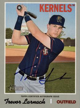 2019 Topps Heritage Minor League - Real One Autographs #ROA-TL Trevor Larnach Front