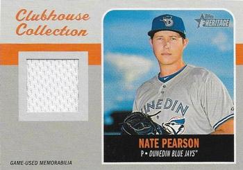2019 Topps Heritage Minor League - Clubhouse Collection Relics #CCR-NP Nate Pearson Front