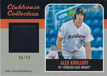 2019 Topps Heritage Minor League - Clubhouse Collection Relics Black #CCR-AK Alex Kirilloff Front