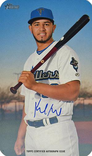 2019 Topps Heritage Minor League - 1970 Topps Super Baseball Topper Autograph #SB-KR Keibert Ruiz Front