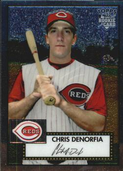 2006 Topps '52 Rookies - Chrome #TCRC3 Chris Denorfia Front